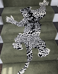 Custom stair runner