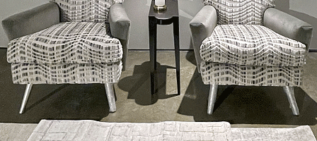 chairs in showroom