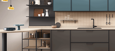 Scavolini Jeometrica cabinetry